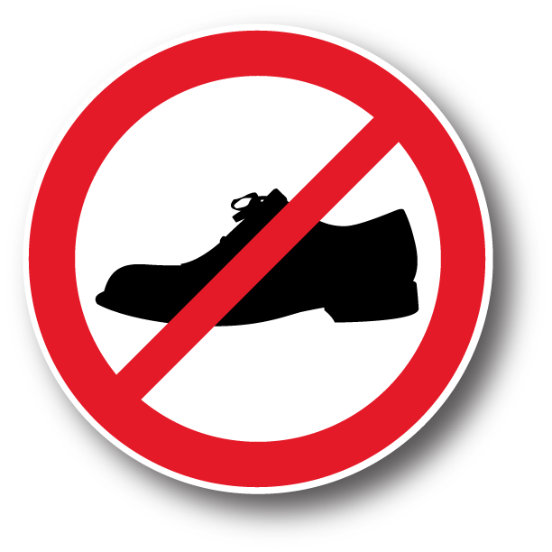 Geen schoenen top in huis